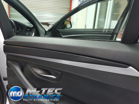 WRAPPING SERVICE - BMW F10 F11 INTERIOR TRIM SET - 4D CARBON