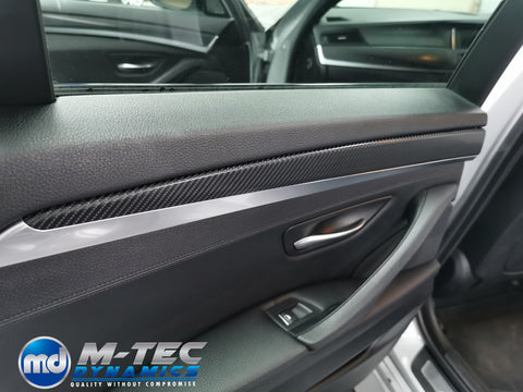 WRAPPING SERVICE - BMW F10 F11 INTERIOR TRIM SET - 4D CARBON