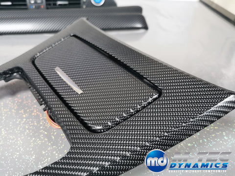 BMW E93 CONVERTIBLE 4D BLACK CARBON INTERIOR TRIM SET