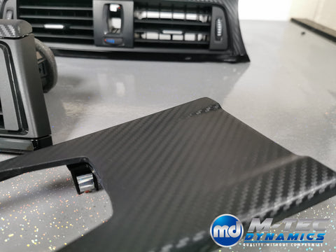 BMW F32 COUPE INTERIOR TRIM SET - 3D CARBON / BLACK ACCENT