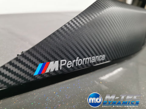 BMW F30 F31 F36 F82 INTERIOR TRIM SET - 3D CARBON / BLACK ACCENT