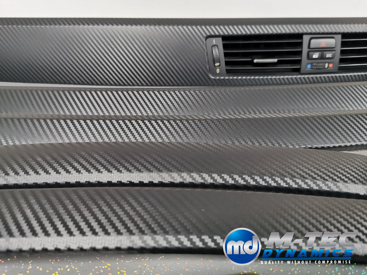 BMW E92 COUPE INTERIOR TRIM SET - BLACK 3D CARBON