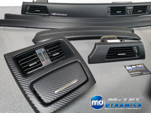 BMW E92 3D BLACK CARBON INTERIOR TRIM SET ASHTRAY