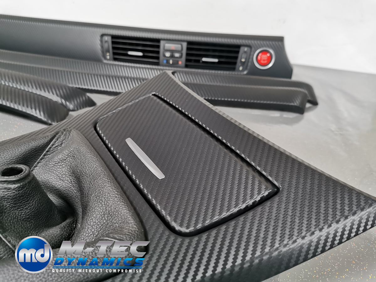 BMW E92 COUPE INTERIOR TRIM SET - BLACK 3D CARBON