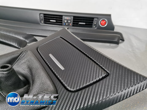 BMW E92 3D BLACK CARBON INTERIOR TRIM SET ASHTRAY