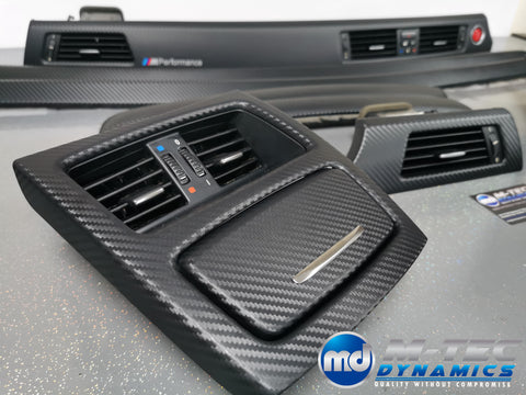 BMW E92 3D BLACK CARBON INTERIOR TRIM SET ASHTRAY