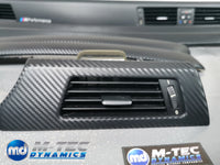 BMW E92 COUPE INTERIOR TRIM SET - BLACK 3D CARBON
