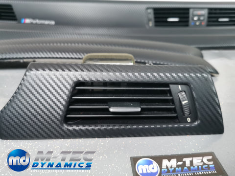 BMW E92 3D BLACK CARBON INTERIOR TRIM SET ASHTRAY