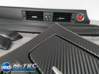 BMW E92 COUPE INTERIOR TRIM SET - BLACK 3D CARBON