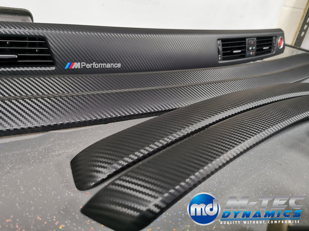 BMW E92 COUPE INTERIOR TRIM SET - BLACK 3D CARBON