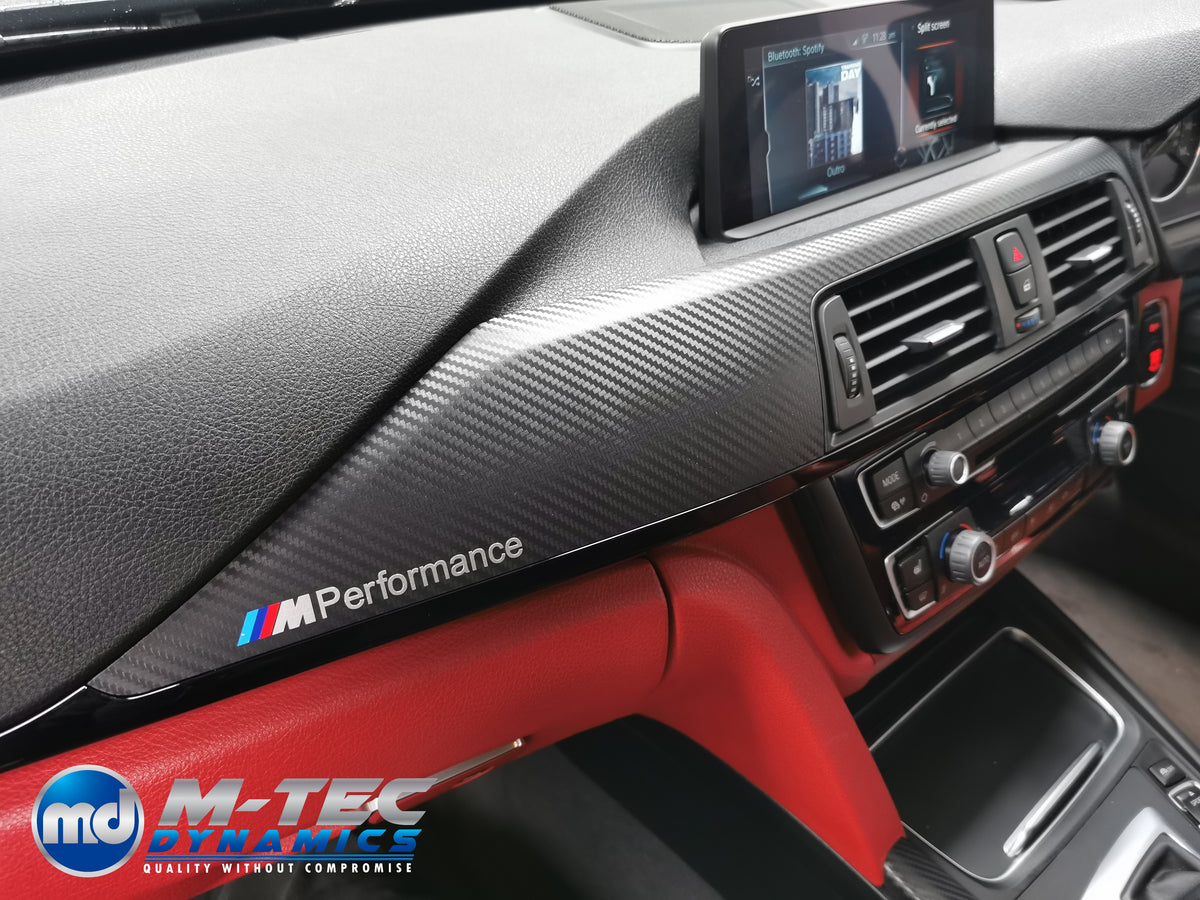 WRAPPING SERVICE - BMW F33 CONVERTIBLE INTERIOR TRIM SET - 3D CARBON