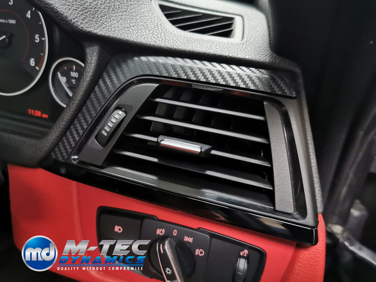 WRAPPING SERVICE - BMW F33 CONVERTIBLE INTERIOR TRIM SET - 3D CARBON