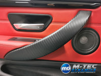 WRAPPING SERVICE - BMW F33 CONVERTIBLE INTERIOR TRIM SET - 3D CARBON