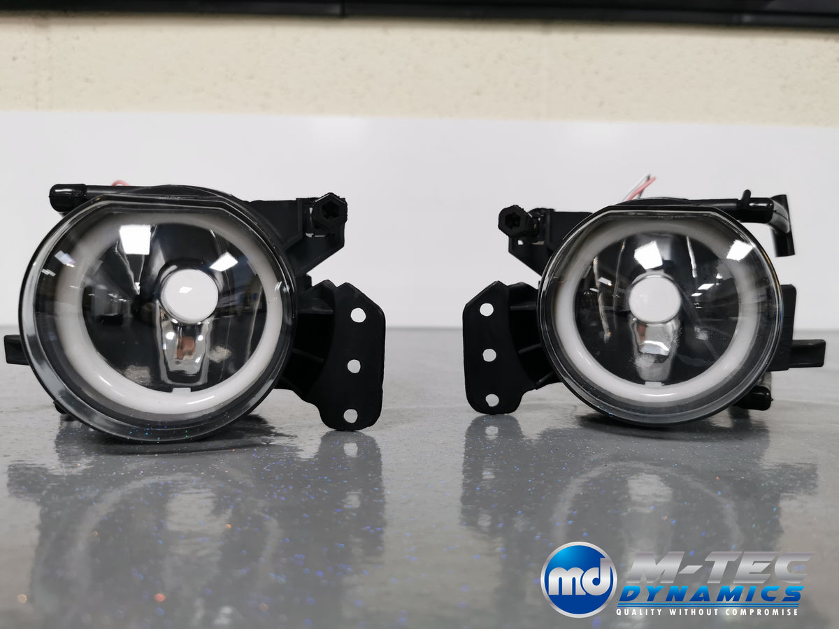 BMW E90 DRL HALO ANGEL RING LED FOG LIGHTS