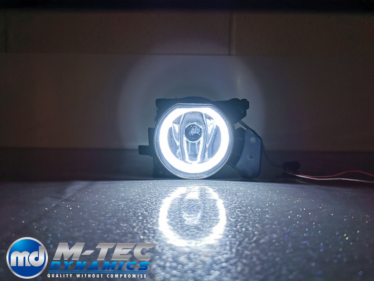BMW E90 DRL HALO ANGEL RING LED FOG LIGHTS