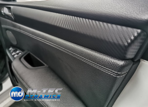 BMW X3 F25 / X4 F26 INTERIOR TRIM SET WRAPPING SERVICE - 4D CARBON