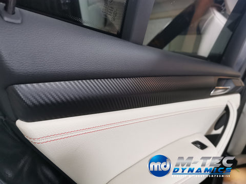 BMW X3 F25 / X4 F26 INTERIOR TRIM SET WRAPPING SERVICE - 3D CARBON