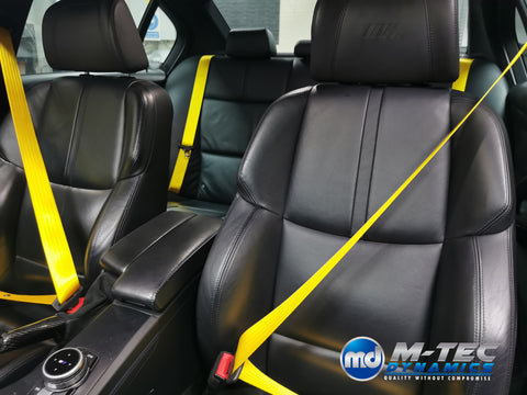 BMW 1-SERIES E81 / E82 COUPE (1M) YELLOW FRONT SEAT BELT SET