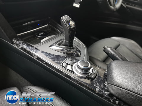 BMW F3X INTERIOR TRIM SET 3M FORGED CARBON / BLUE ACCENT (CUSTOM) F30 F31 F32 F33 F36
