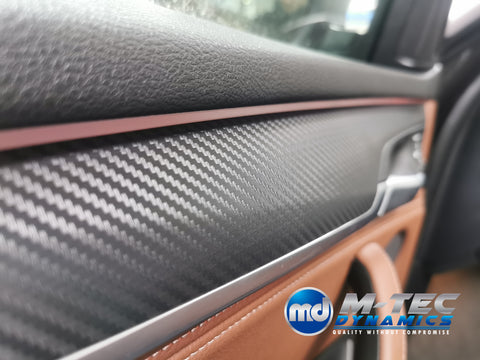 BMW X5 F15 INTERIOR TRIM SET WRAPPING SERVICE - 3D CARBON