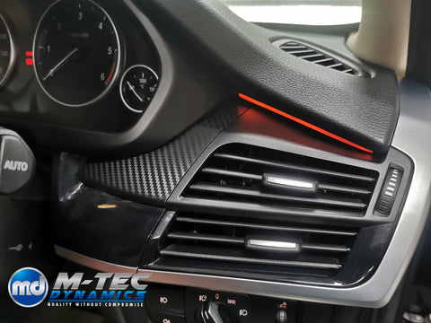 BMW X5 F15 INTERIOR TRIM SET WRAPPING SERVICE - 3D CARBON