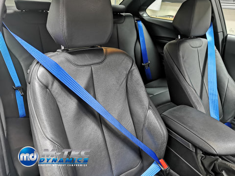 BMW 3-SERIES E90 / E92 COLOURED SEAT BELTS - FITTING BASED ON EXCHANGE SERVICE