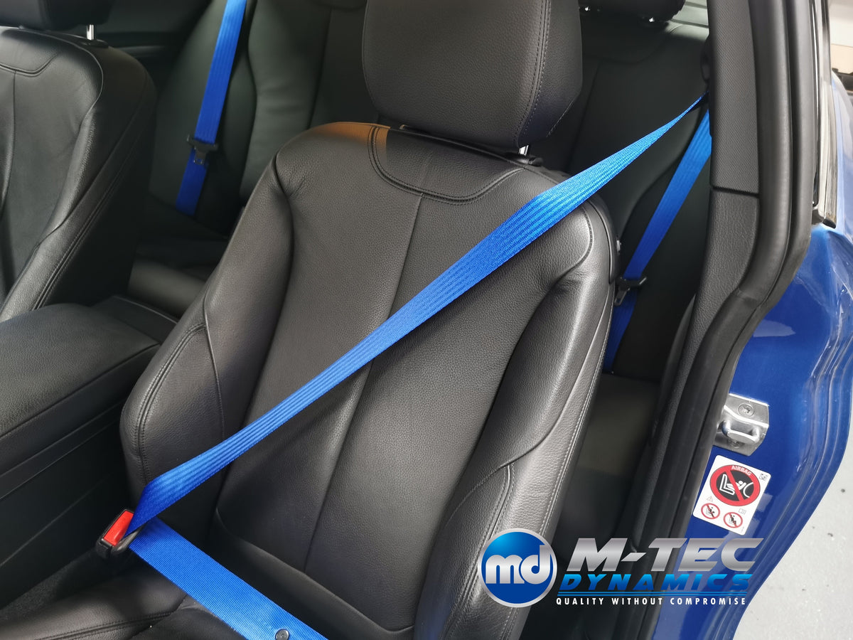 BMW 1-SERIES F20 / F21 COLOURED SEAT BELTS - FITTING BASED ON EXCHANGE SERVICE
