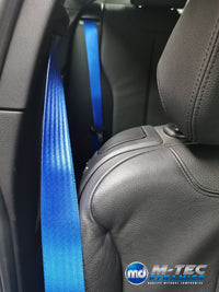 BMW 1-SERIES F20 5DR HATCH BLUE FRONT SEAT BELT SET