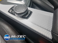 WRAPPING SERVICE - BMW F3X INTERIOR TRIM SET 4D SILVER CARBON F30 F31 F32 F33 F36