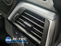 WRAPPING SERVICE - BMW F3X INTERIOR TRIM SET 4D SILVER CARBON F30 F31 F32 F33 F36
