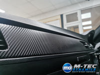 WRAPPING SERVICE - BMW E90 E91 E92 E93 INTERIOR TRIM SET - 4D CARBON