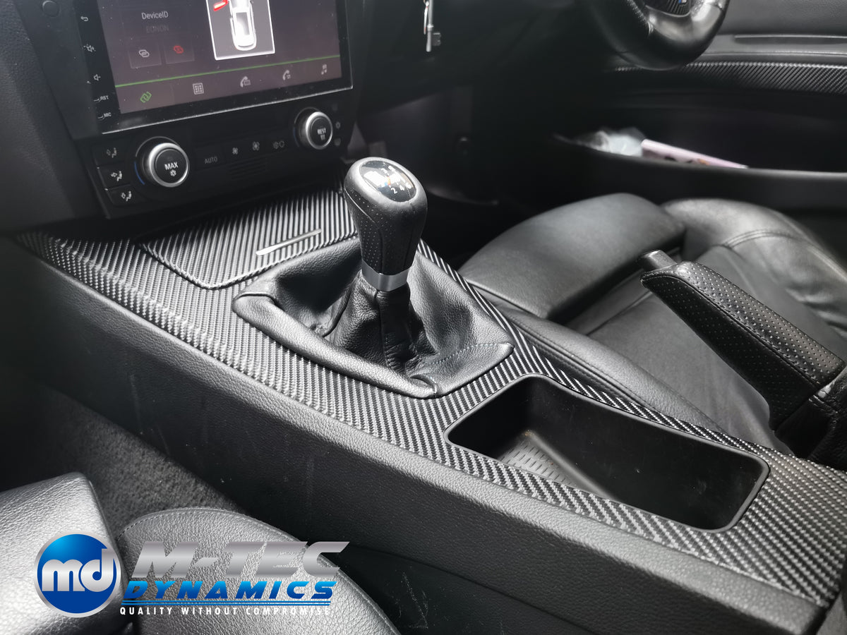 WRAPPING SERVICE - BMW E90 E91 E92 E93 INTERIOR TRIM SET - 4D CARBON