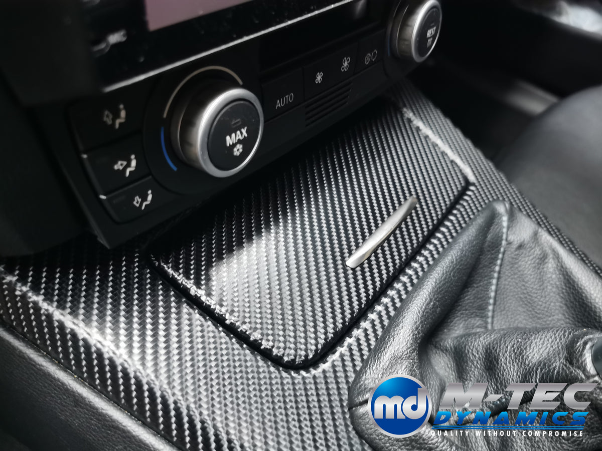 WRAPPING SERVICE - BMW E90 E91 E92 E93 INTERIOR TRIM SET - 4D CARBON