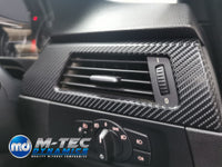 WRAPPING SERVICE - BMW E90 E91 E92 E93 INTERIOR TRIM SET - 4D CARBON