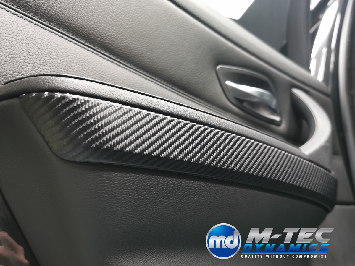 WRAPPING SERVICE - BMW E90 E91 E92 E93 INTERIOR TRIM SET - 4D CARBON