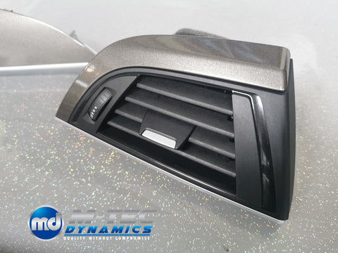BMW F21 F22 INTERIOR TRIM SET - 3M METALLIC GREY / SILVER ACCENT (#6)