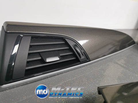 BMW F21 F22 TRIM SET 3M METALLIC GREY / SILVER ACCENT