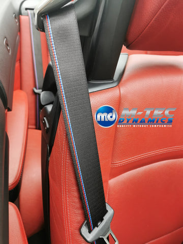 BMW 4-SERIES F33 / F83 M4 CONVERTIBLE COMPETITION STYLE SEAT BELTS - REMOVAL, RE-WEB & REFIT SERVICE