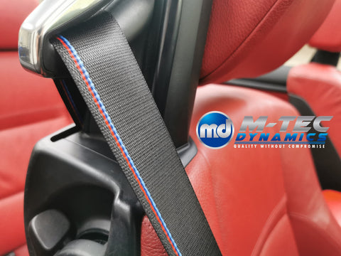 BMW 2-SERIES F23 CONVERTIBLE COMPETITION STYLE SEAT BELTS - REMOVAL, RE-WEB & REFIT SERVICE