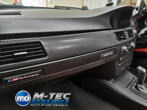 WRAPPING SERVICE - BMW E92 E93 INTERIOR TRIM SET - 4D CARBON