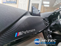 WRAPPING SERVICE - BMW F33 CONVERTIBLE INTERIOR TRIM SET - 3D CARBON