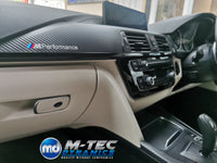 WRAPPING SERVICE - BMW F33 CONVERTIBLE INTERIOR TRIM SET - 3D CARBON