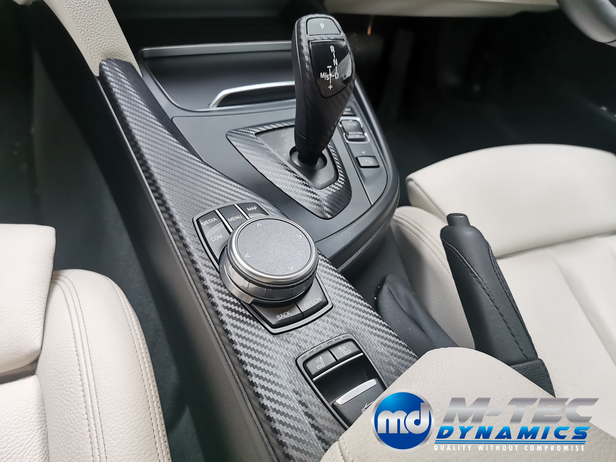 WRAPPING SERVICE - BMW F33 CONVERTIBLE INTERIOR TRIM SET - 3D CARBON