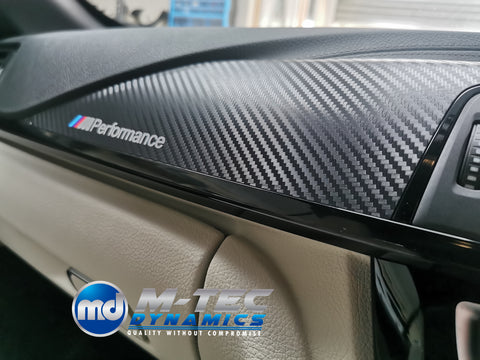 WRAPPING SERVICE - BMW F30 F32 INTERIOR TRIM SET - 3D CARBON