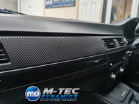WRAPPING SERVICE - BMW E90 E91 E92 E93 INTERIOR TRIM SET - 4D CARBON