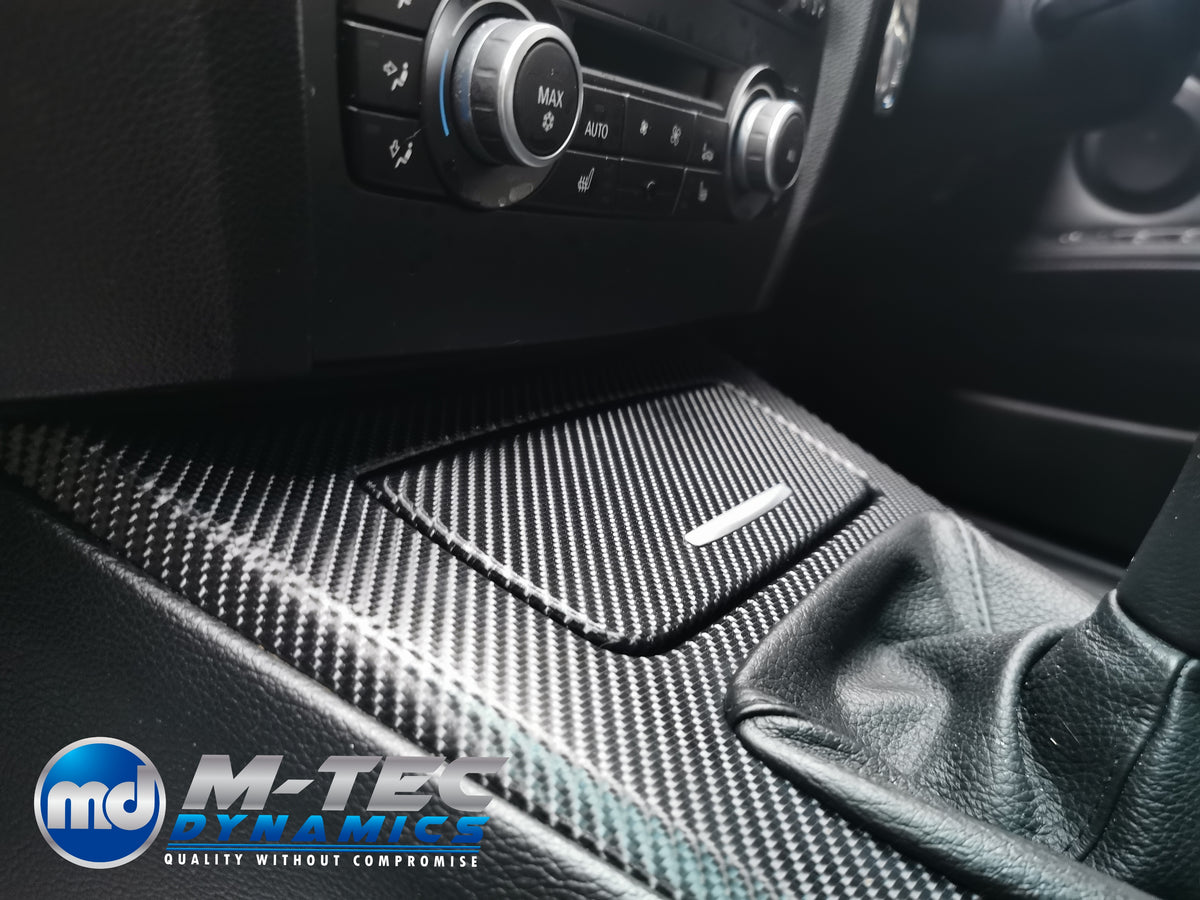WRAPPING SERVICE - BMW E90 E91 E92 E93 INTERIOR TRIM SET - 4D CARBON