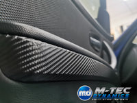 WRAPPING SERVICE - BMW E90 E91 E92 E93 INTERIOR TRIM SET - 4D CARBON
