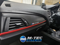 BMW F20 INTERIOR TRIM SET - 3D CARBON / RED ACCENT