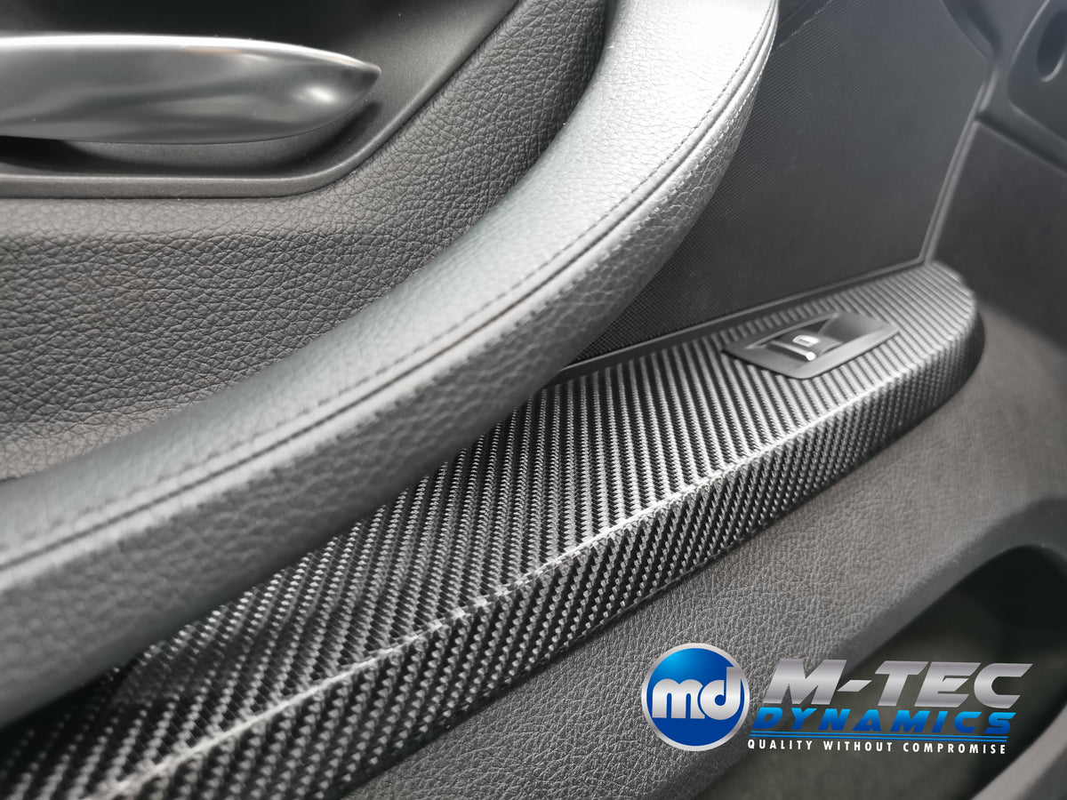 WRAPPING SERVICE - BMW 6-SERIES F12 F13 INTERIOR TRIM SET - 4D CARBON