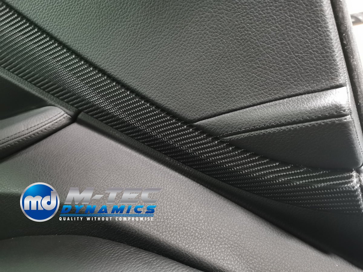 WRAPPING SERVICE - BMW 6-SERIES F12 F13 INTERIOR TRIM SET - 4D CARBON